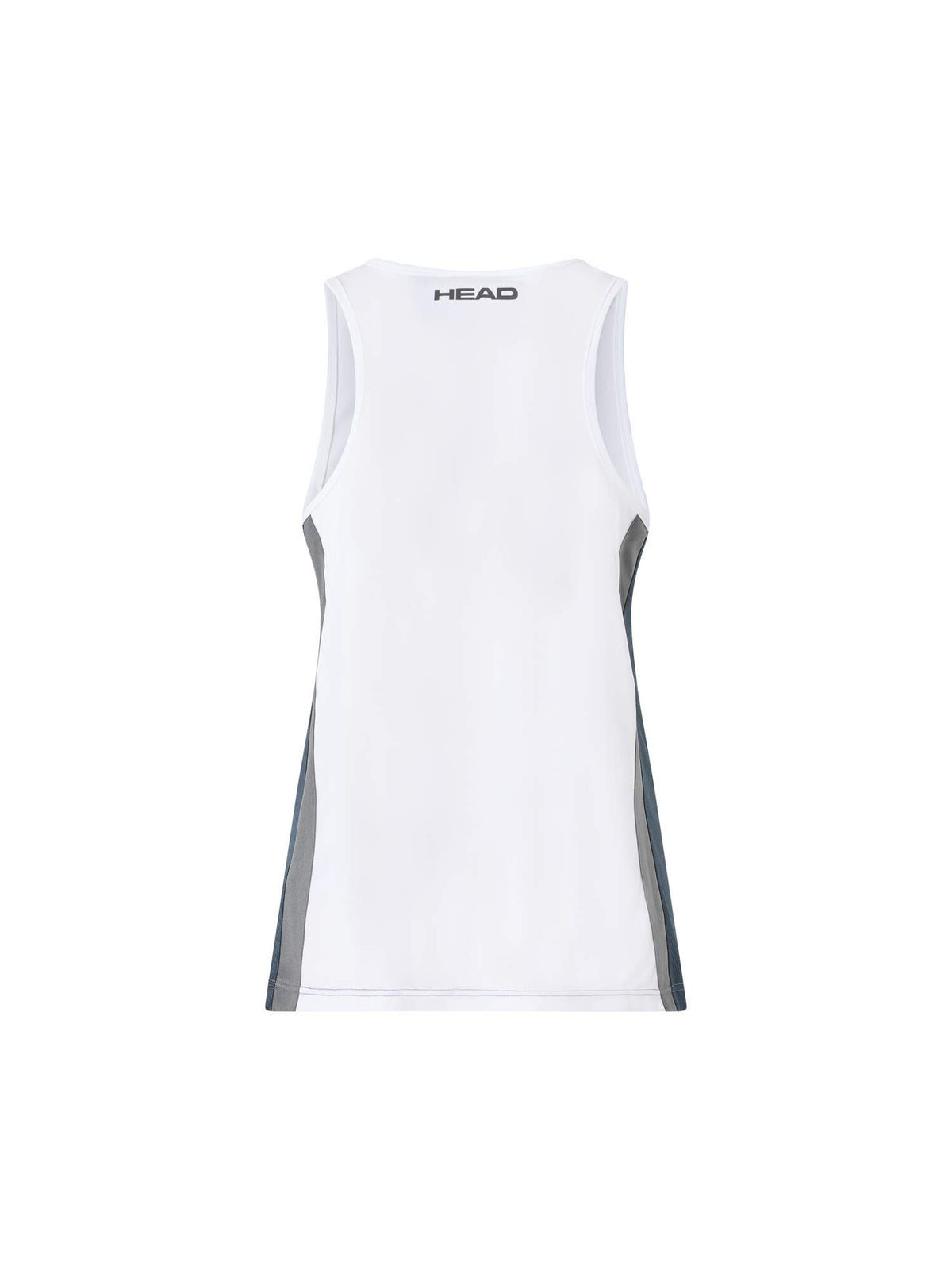 HEAD CLUB 25 TECH Womens Tennis Tank Top in White - back view