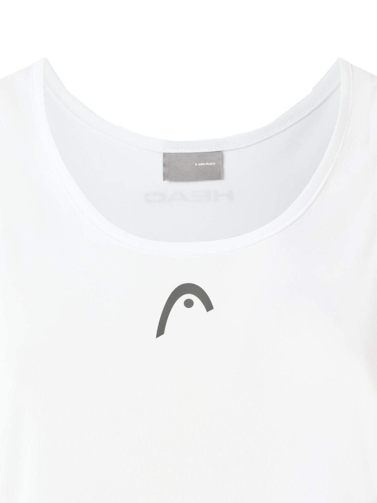 HEAD CLUB 25 TECH Womens Tennis Tank Top in White - detail