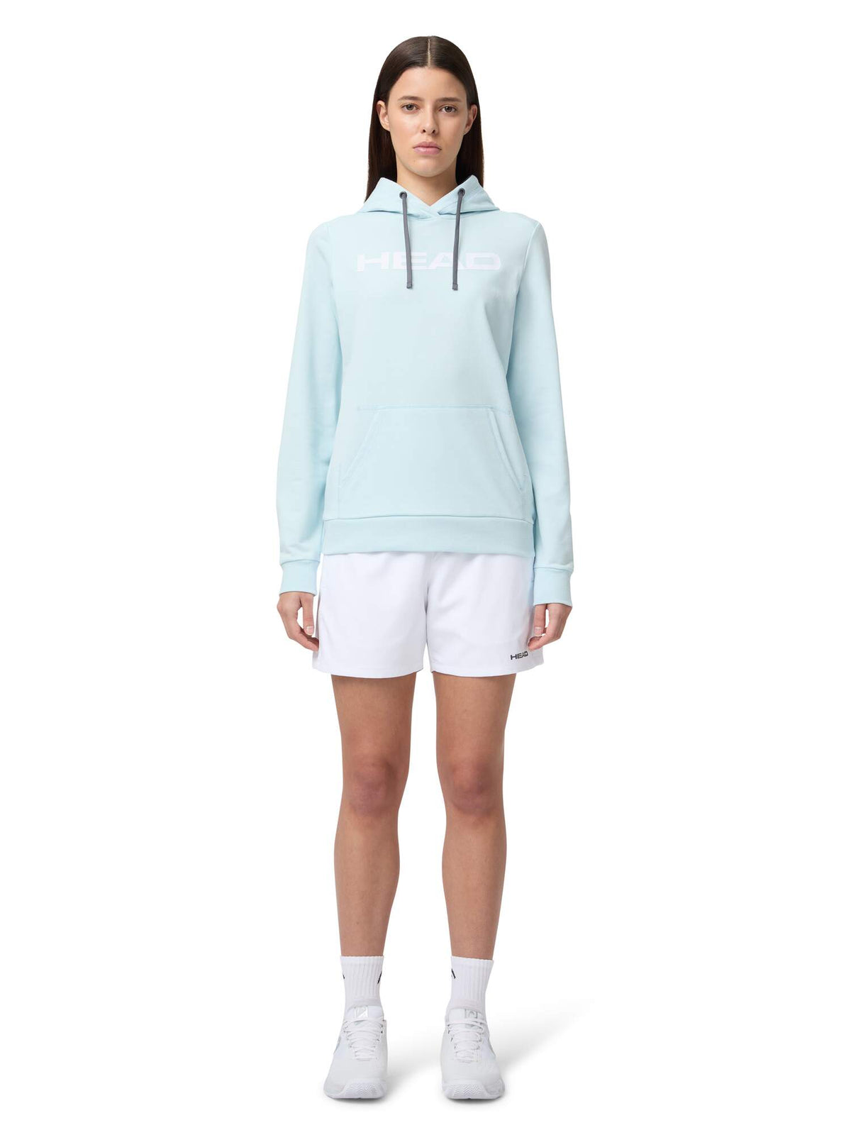 HEAD CLUB ORIGINAL Hoodie Womens in Light Blue - lifestyle