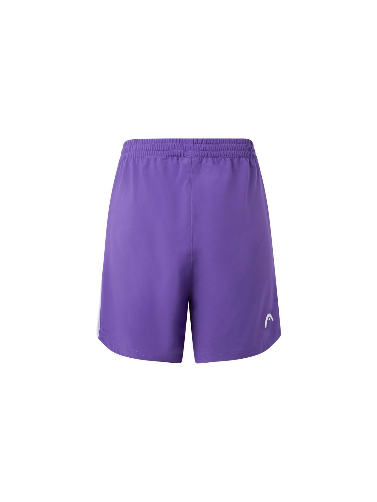 HEAD POWER Mens Tennis Shorts in Purple/White - back view
