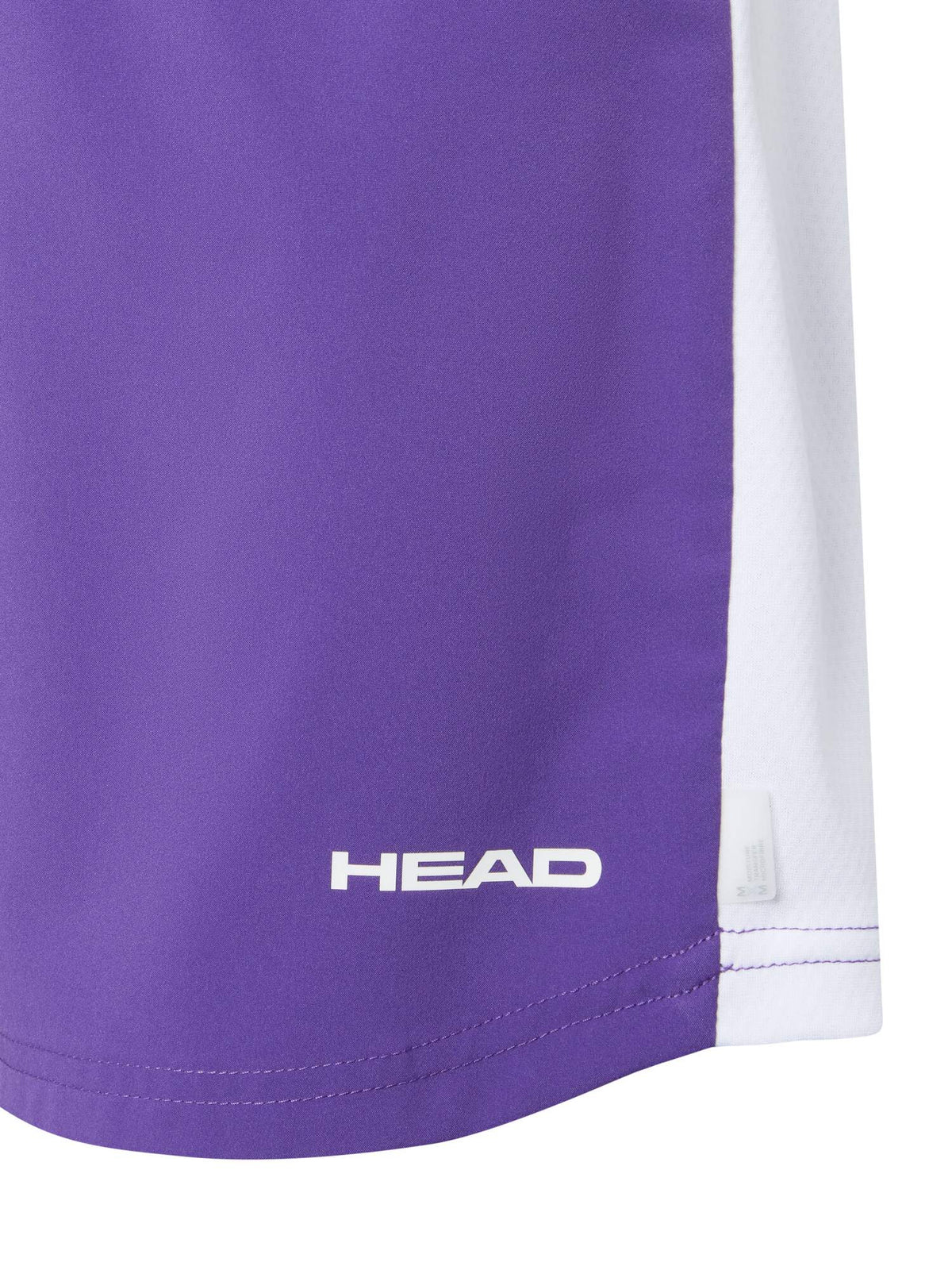 HEAD POWER Mens Tennis Shorts in Purple/White - detail