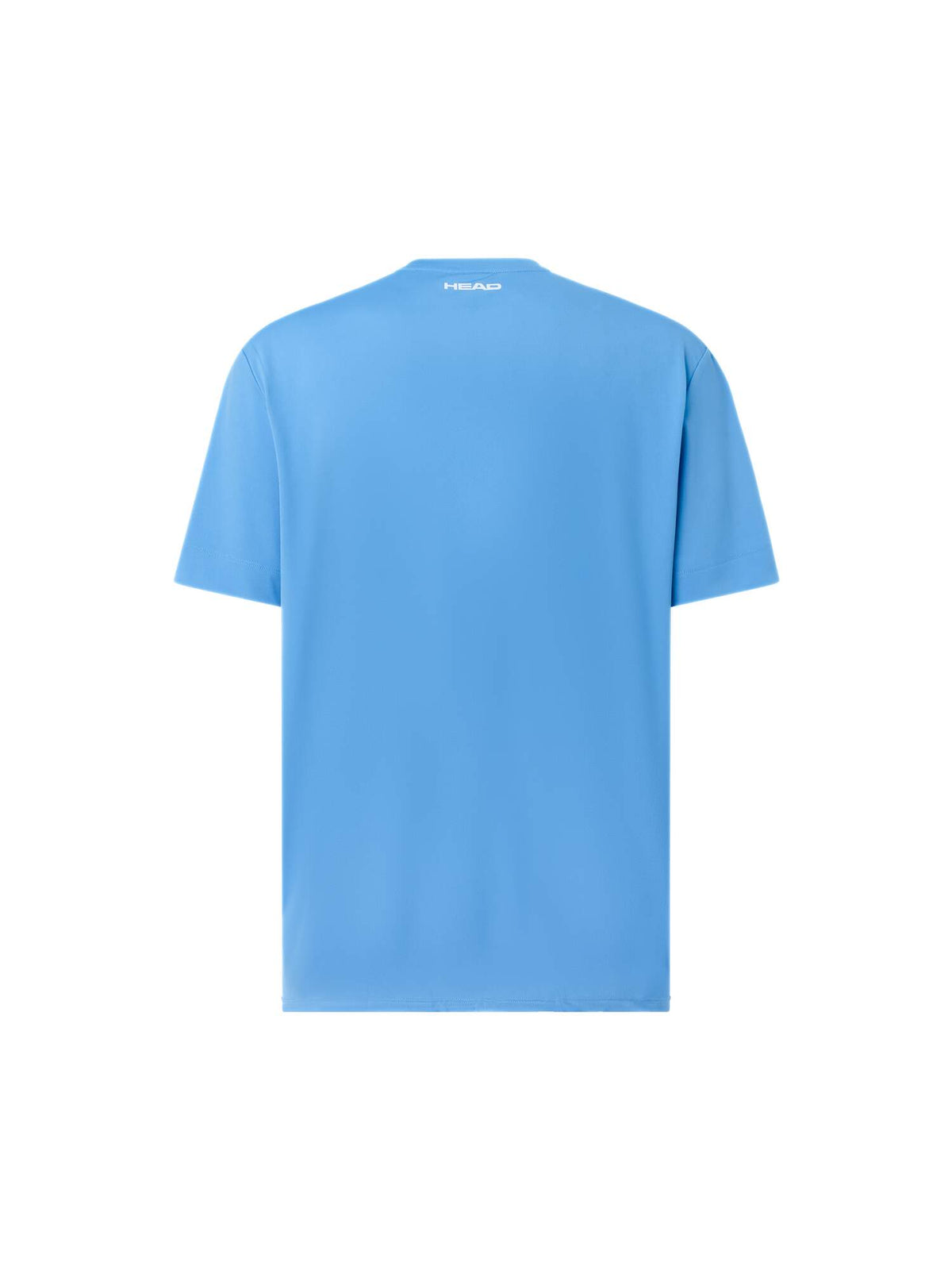 HEAD SLICE II Mens Tennis T-Shirt in Airforce Blue - back view