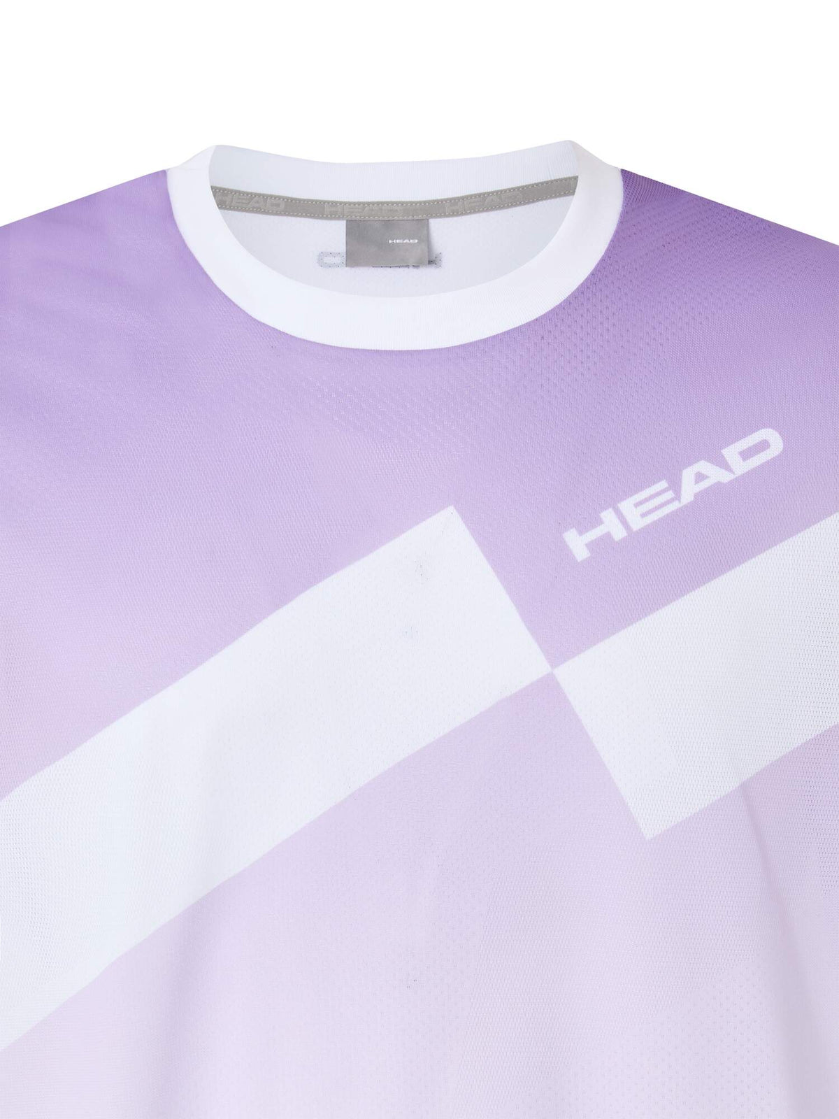 HEAD PRO Mens Tennis T-Shirt in Purple Print - print detail