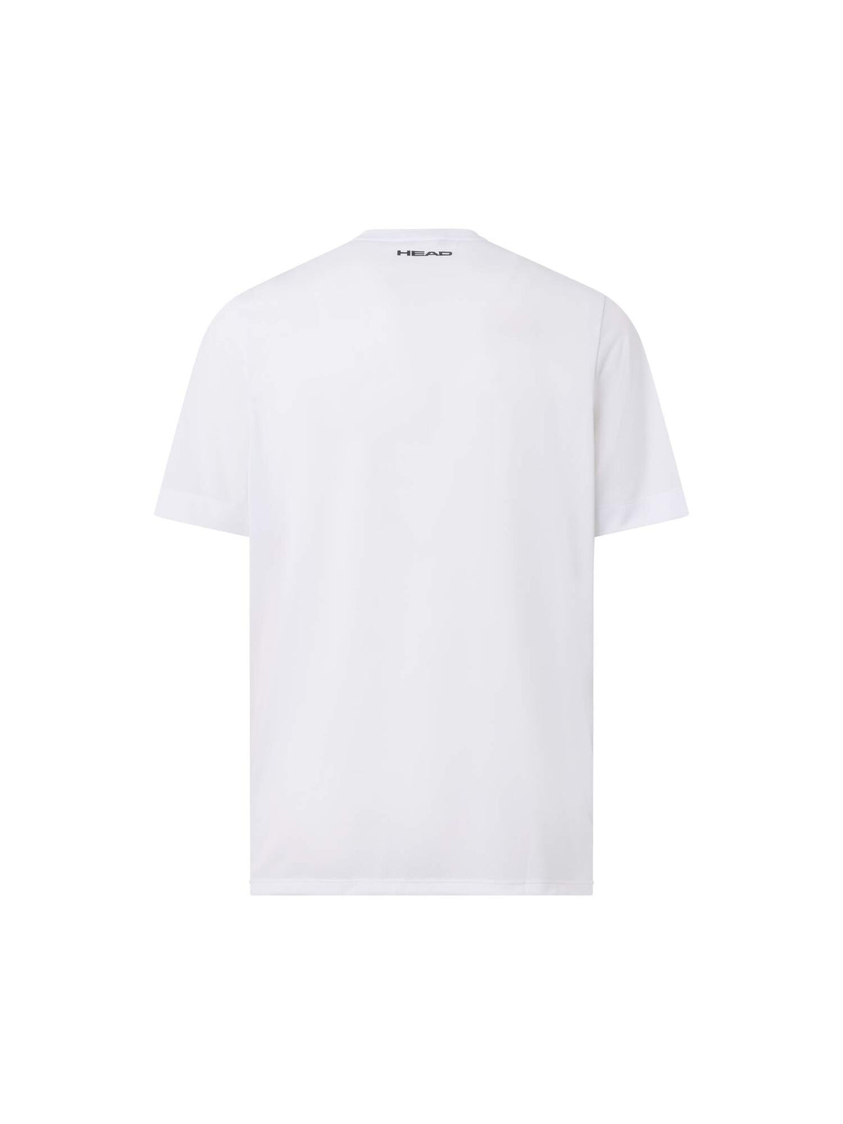 HEAD PRO Mens Tennis T-Shirt in White Print - back view