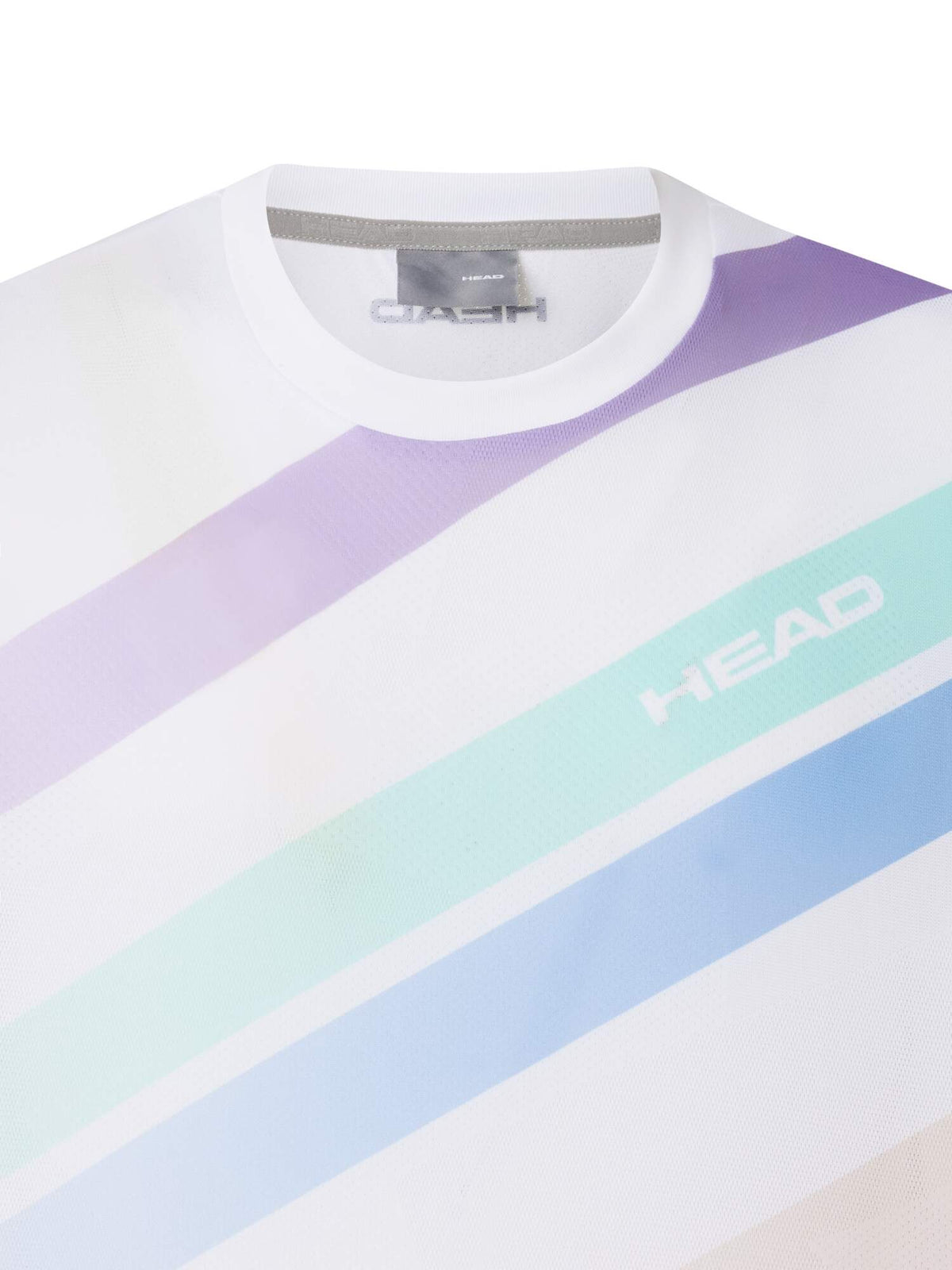 HEAD PRO Mens Tennis T-Shirt in White Print - print detail