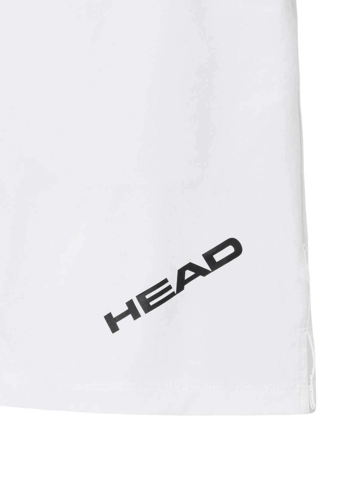 HEAD PRO Mens Tennis Shorts in White - detail