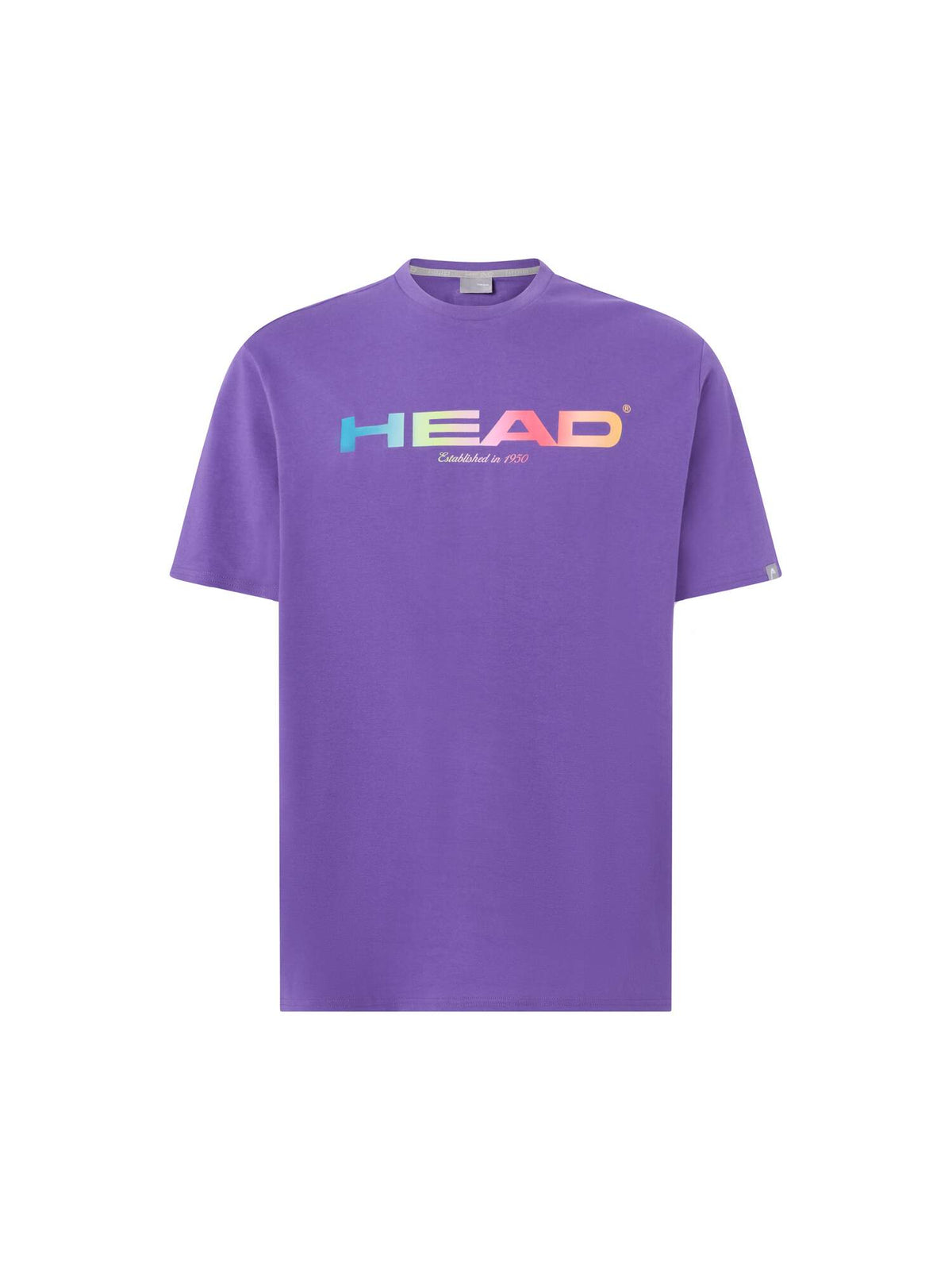 HEAD RAINBOW Mens Tennis T-Shirt in Purple - front view