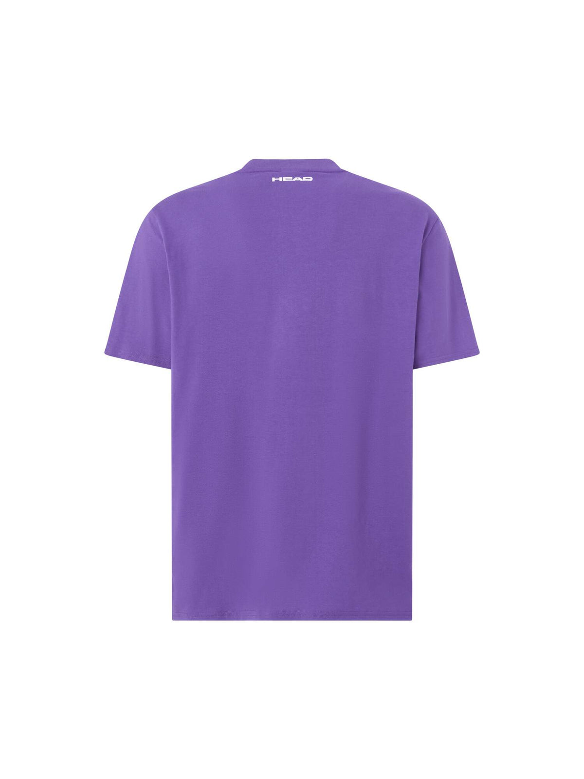 HEAD RAINBOW Mens Tennis T-Shirt in Purple - back view