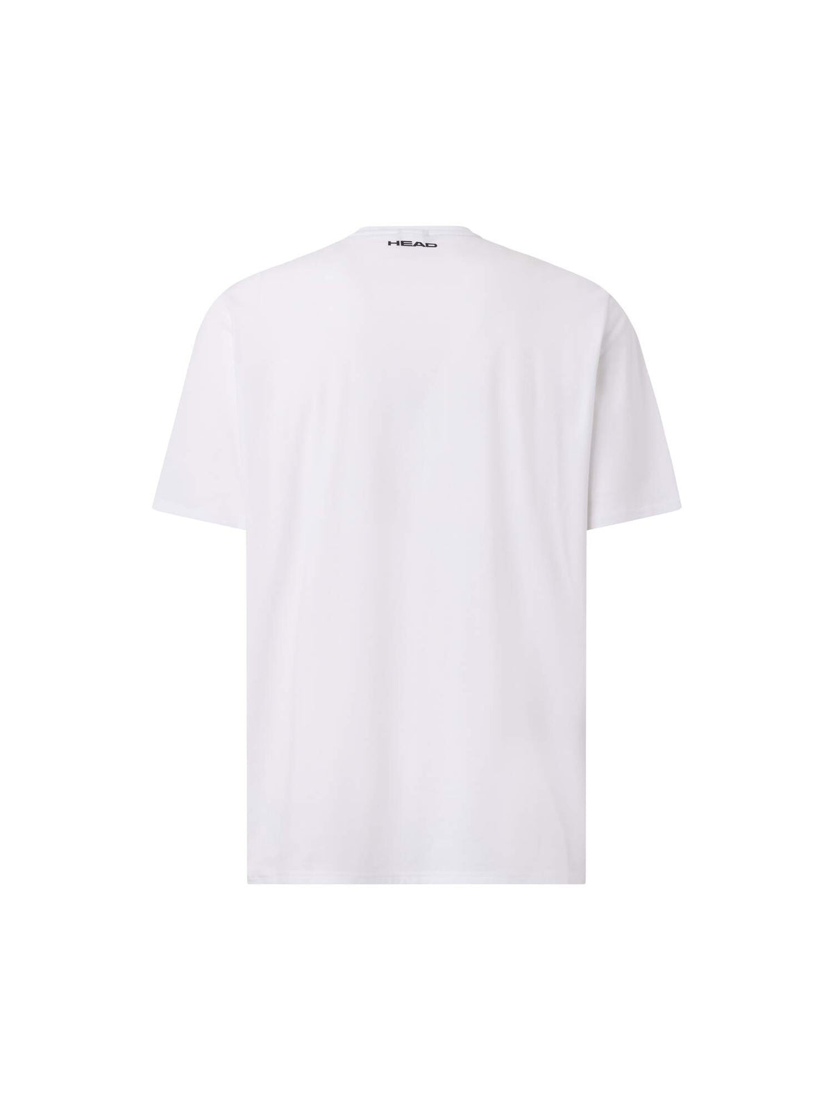 HEAD RAINBOW Mens Tennis T-Shirt in White - back view