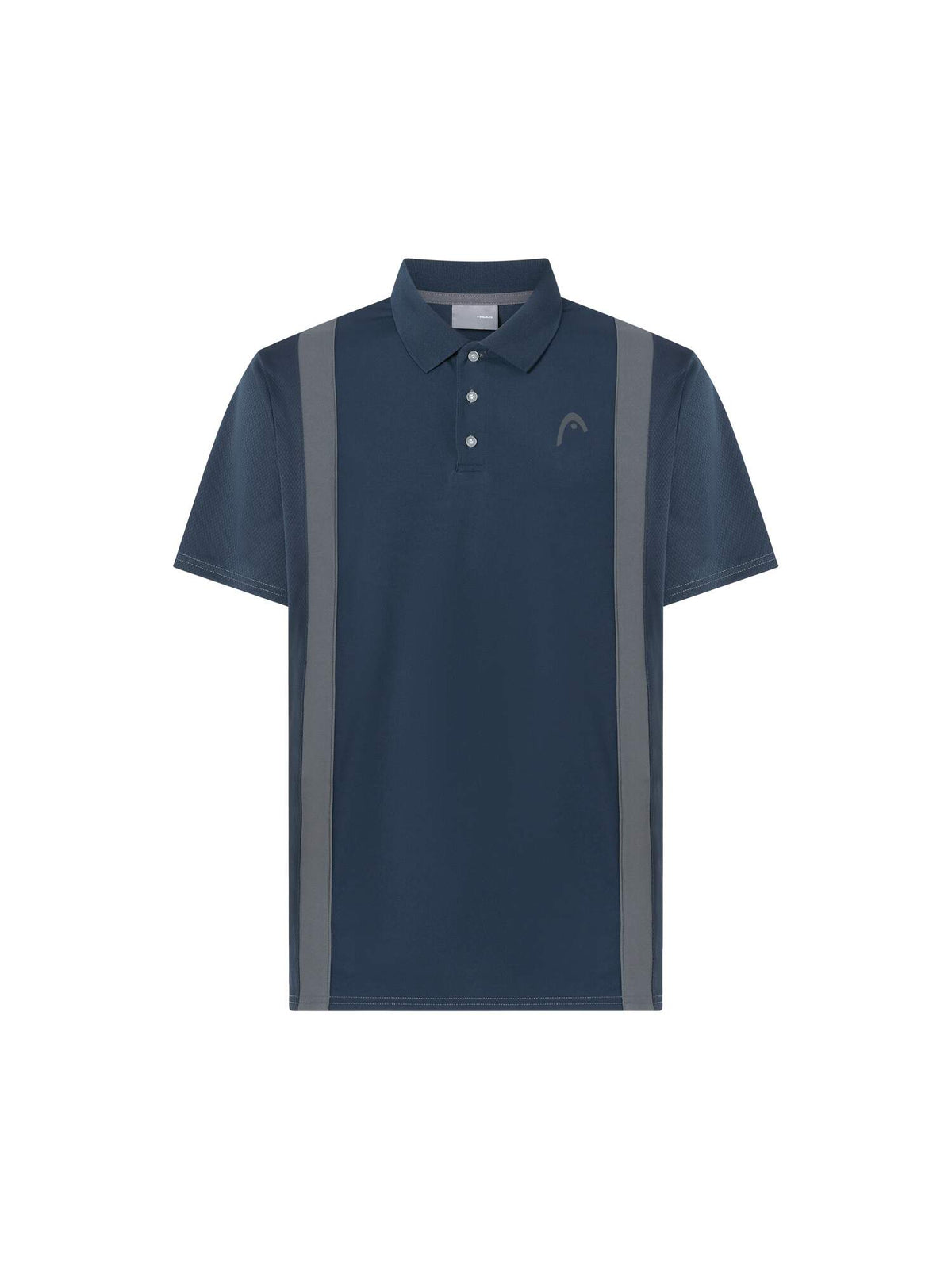 HEAD CLUB 25 TECH Tennis Polo Shirt Mens in Navy - front view