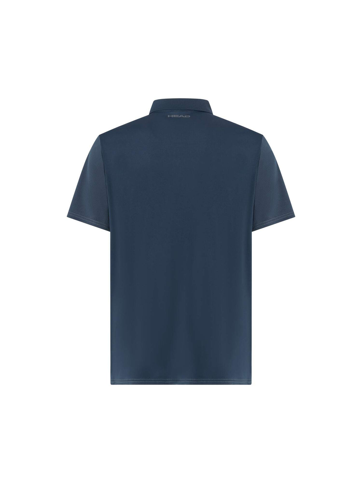 HEAD CLUB 25 TECH Tennis Polo Shirt Mens in Navy - back view
