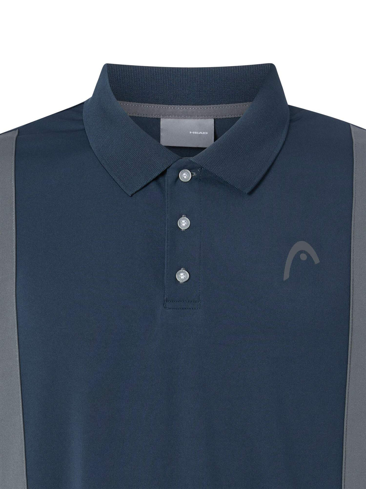 HEAD CLUB 25 TECH Tennis Polo Shirt Mens in Navy - detail