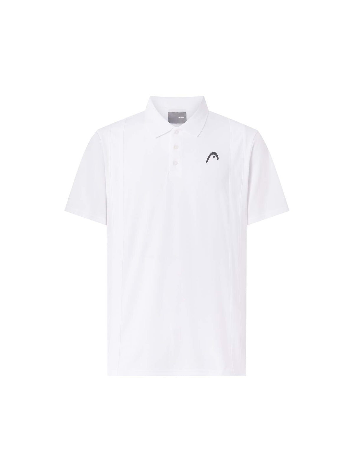 HEAD CLUB 25 TECH Tennis Polo Shirt Mens in White - front view