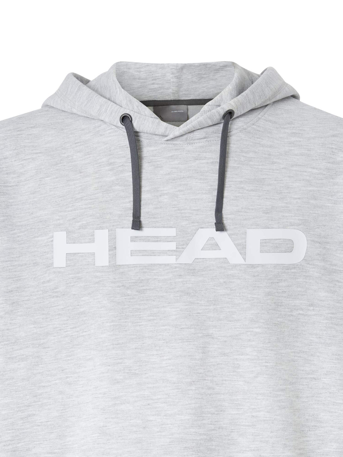 HEAD CLUB ORIGINAL Mens Tennis Hoodie in Grey Melange - detail