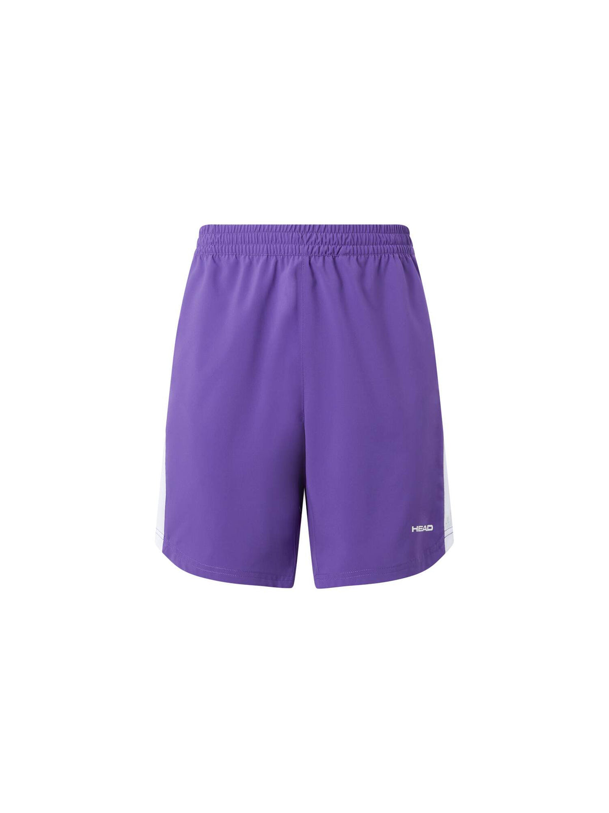 HEAD POWER Mens Tennis Shorts in Purple/White - front view