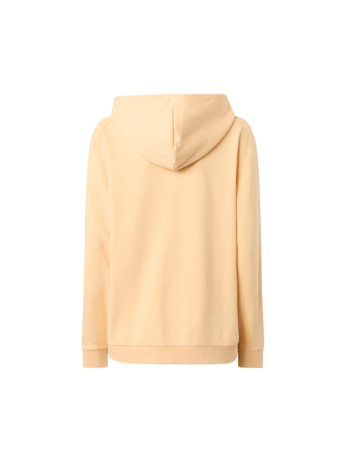 HEAD RALLY Full-Zip Womens Tennis Hoodie in Apricot - back view