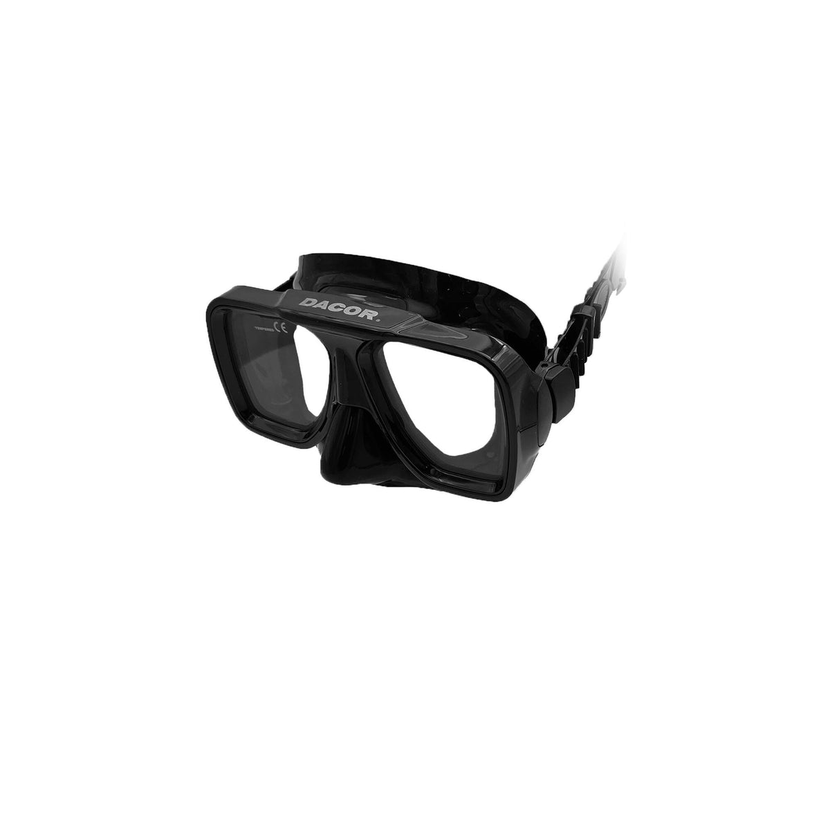 Dacor Mariner 2 Diving Mask, Black - side view