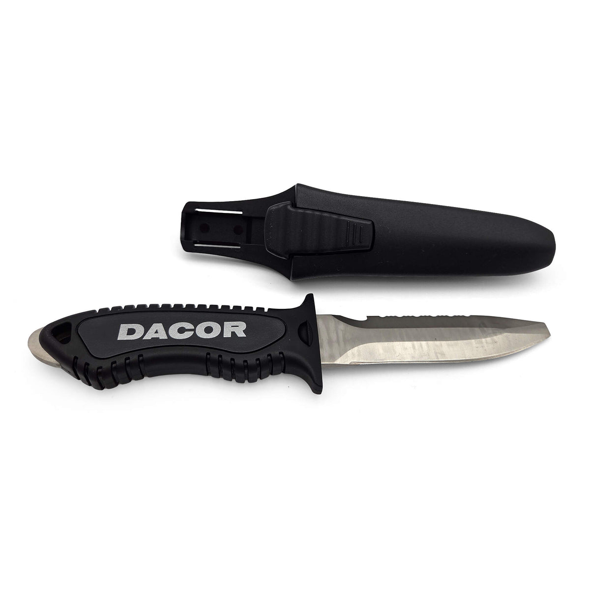 Dacor KE1 Dive Knife with Sheath - with sheath