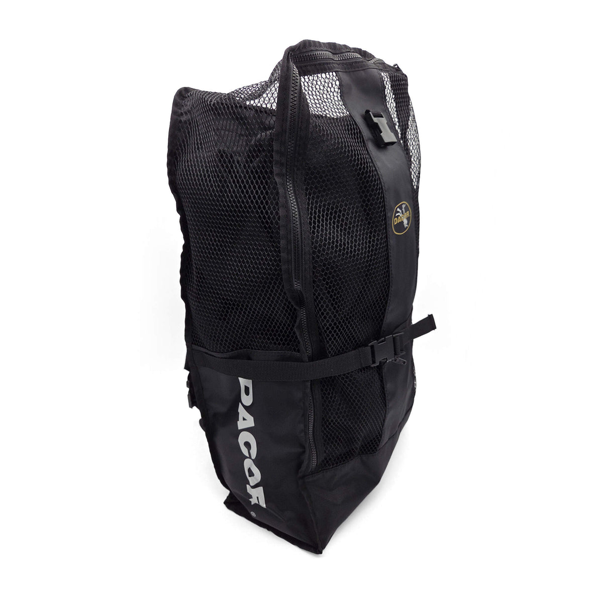 Dacor Mesh Backpack Dive Bag, Black - side view