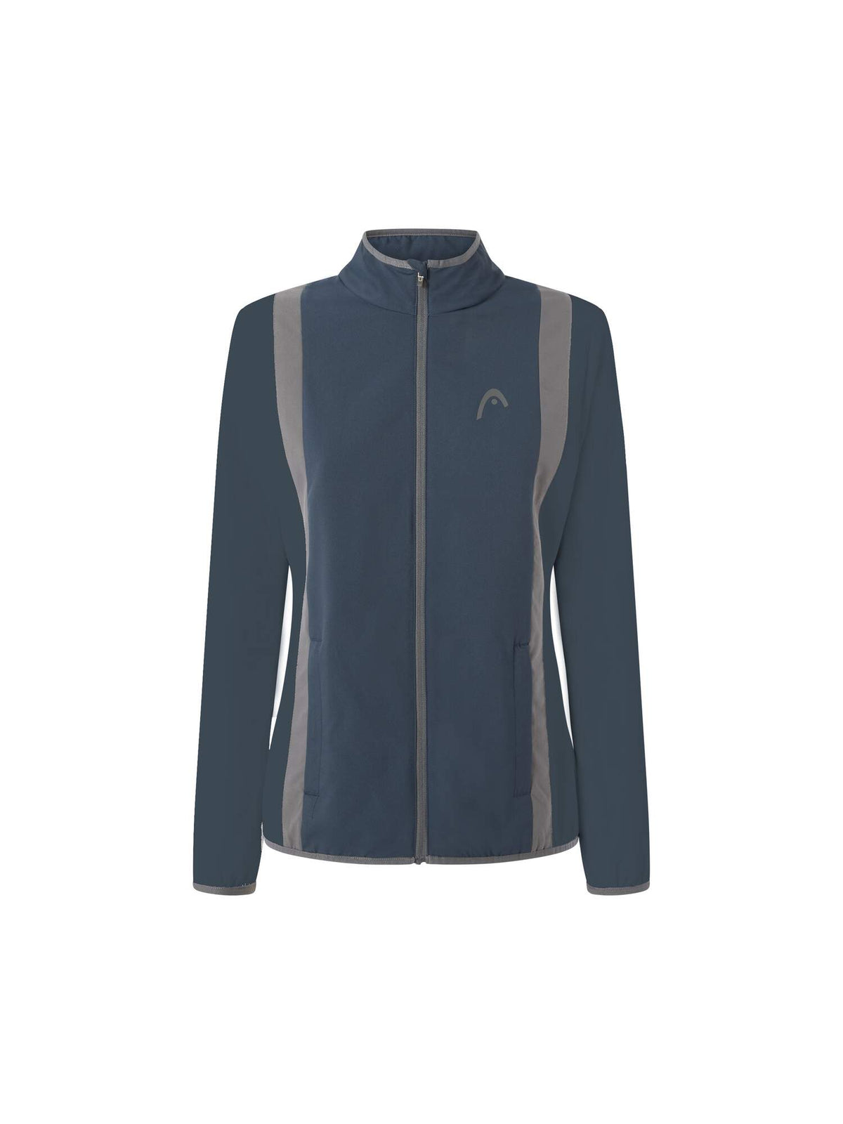 HEAD CLUB 25 Womens Tennis Jacket, Navy in Navy - front view