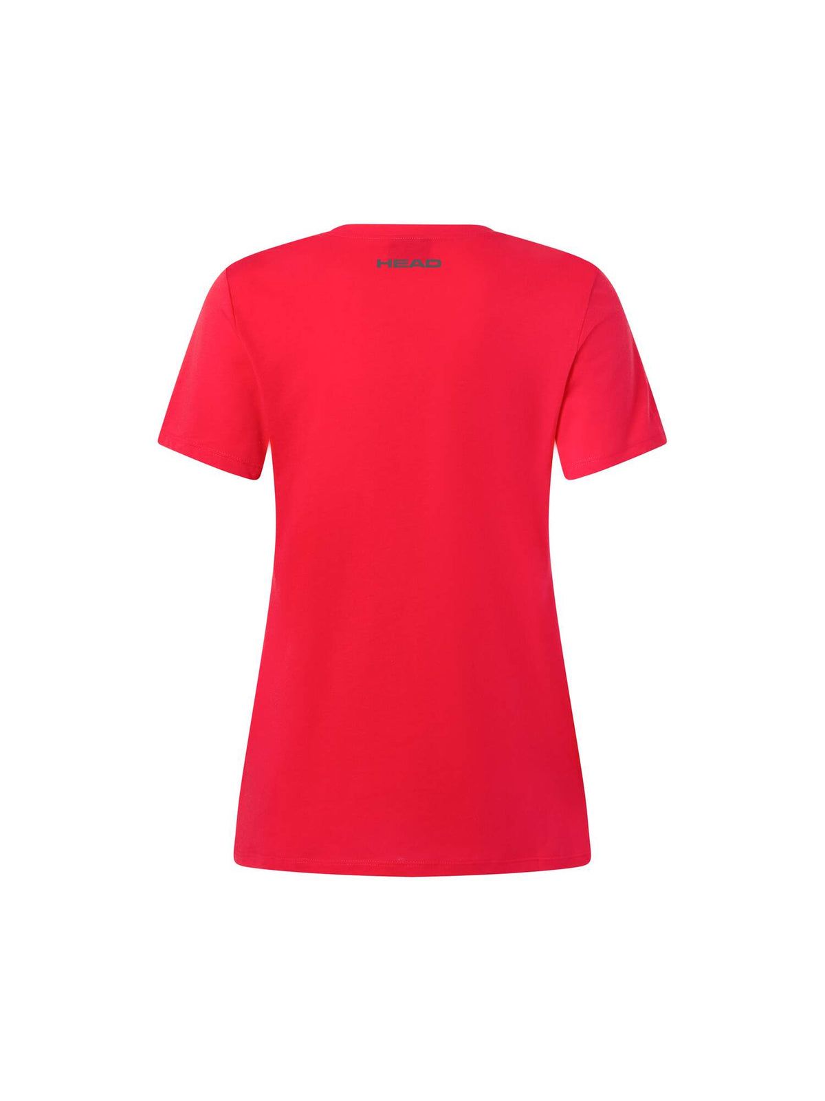 HEAD CLUB ORIGINAL Womens Tennis T-Shirt in Red - back view