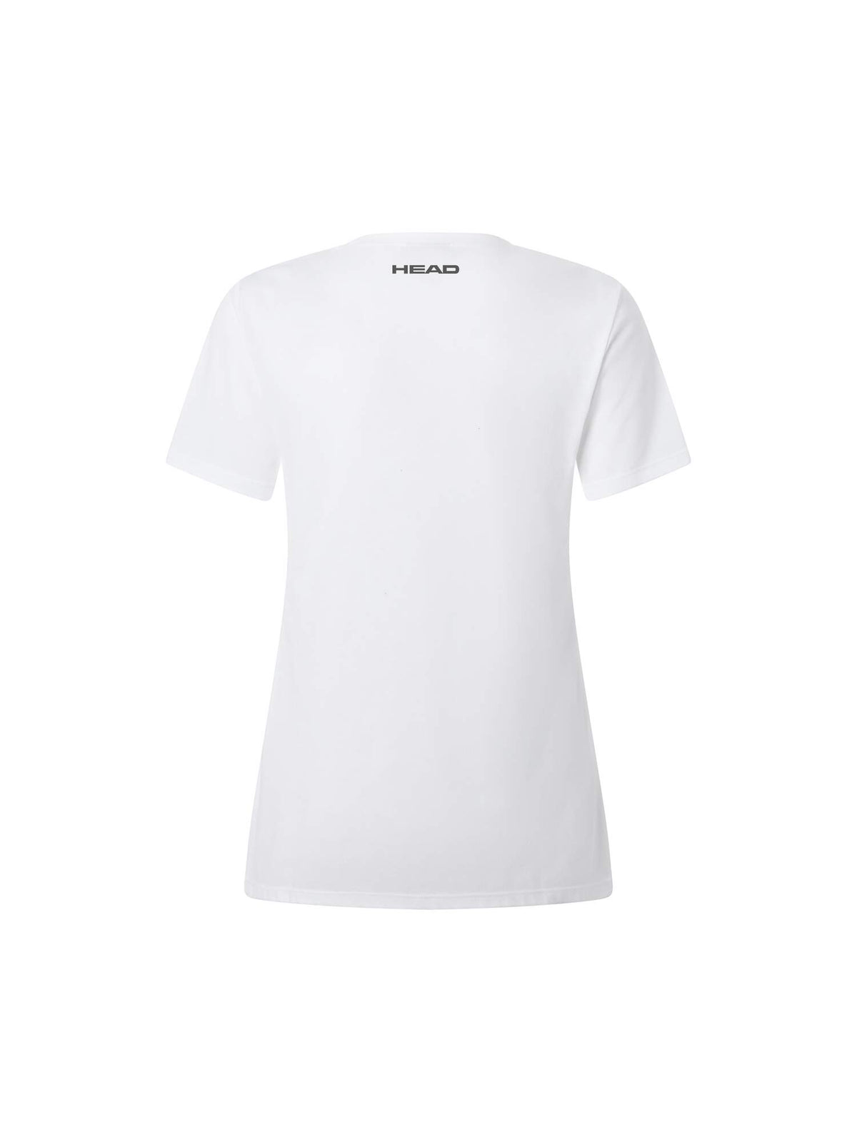 HEAD CLUB ORIGINAL Womens Tennis T-Shirt in White - back view