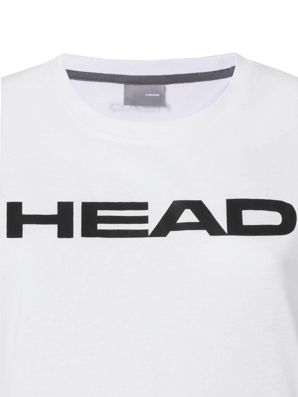 HEAD CLUB ORIGINAL Womens Tennis T-Shirt in White - logo detail