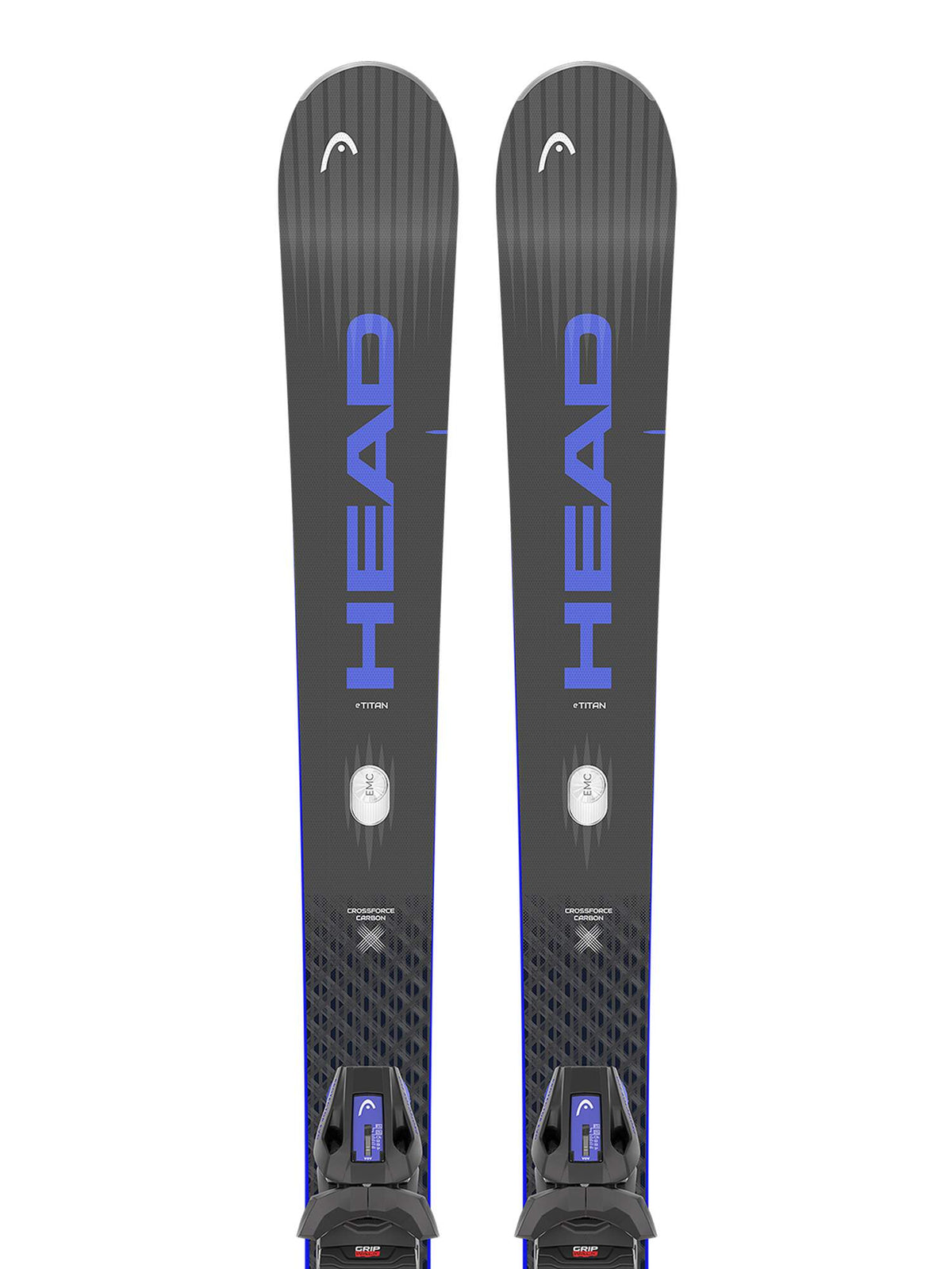 HEAD Supershape e-Titan Skis with Tyrolia Protector EVO PR 13 GW Bindings in Black - overview