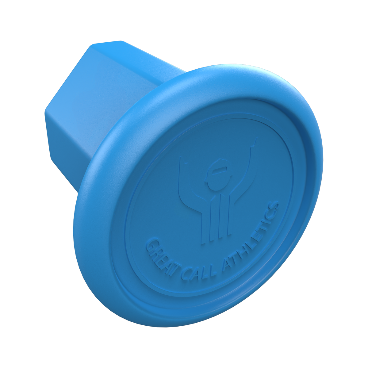 Great Call Athletics Pro Lacrosse Butt End Cap Blue - 391704_BL_2