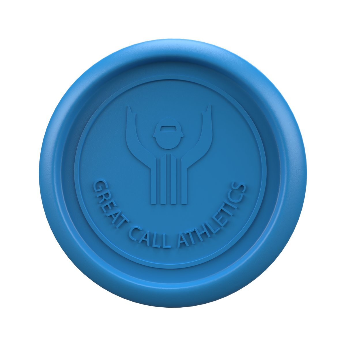 Great Call Athletics Pro Lacrosse Butt End Cap Blue - 391704_BL_3