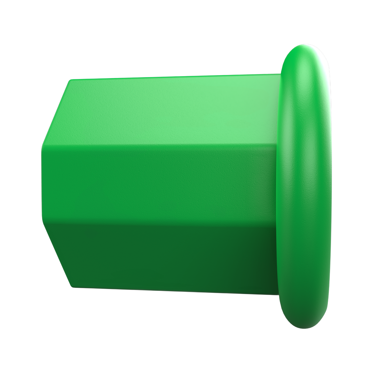 Great Call Athletics Pro Lacrosse Butt End Cap Green - 391704_GR_4