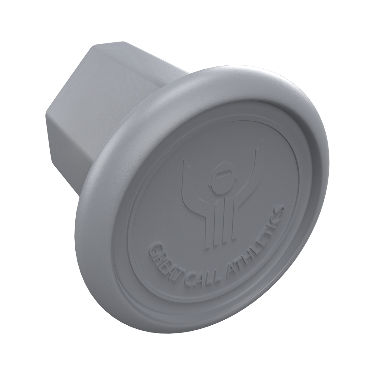 Great Call Athletics Pro Lacrosse Butt End Cap Grey - 391704_GY_2