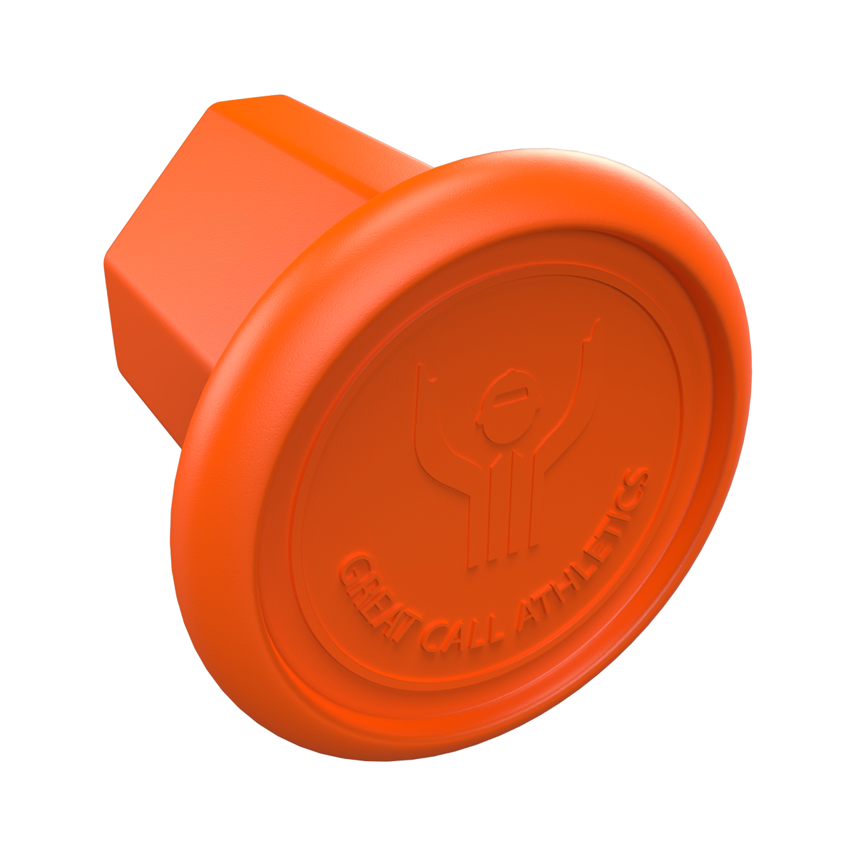 Great Call Athletics Pro Lacrosse Butt End Cap Orange - 391704_OR_2