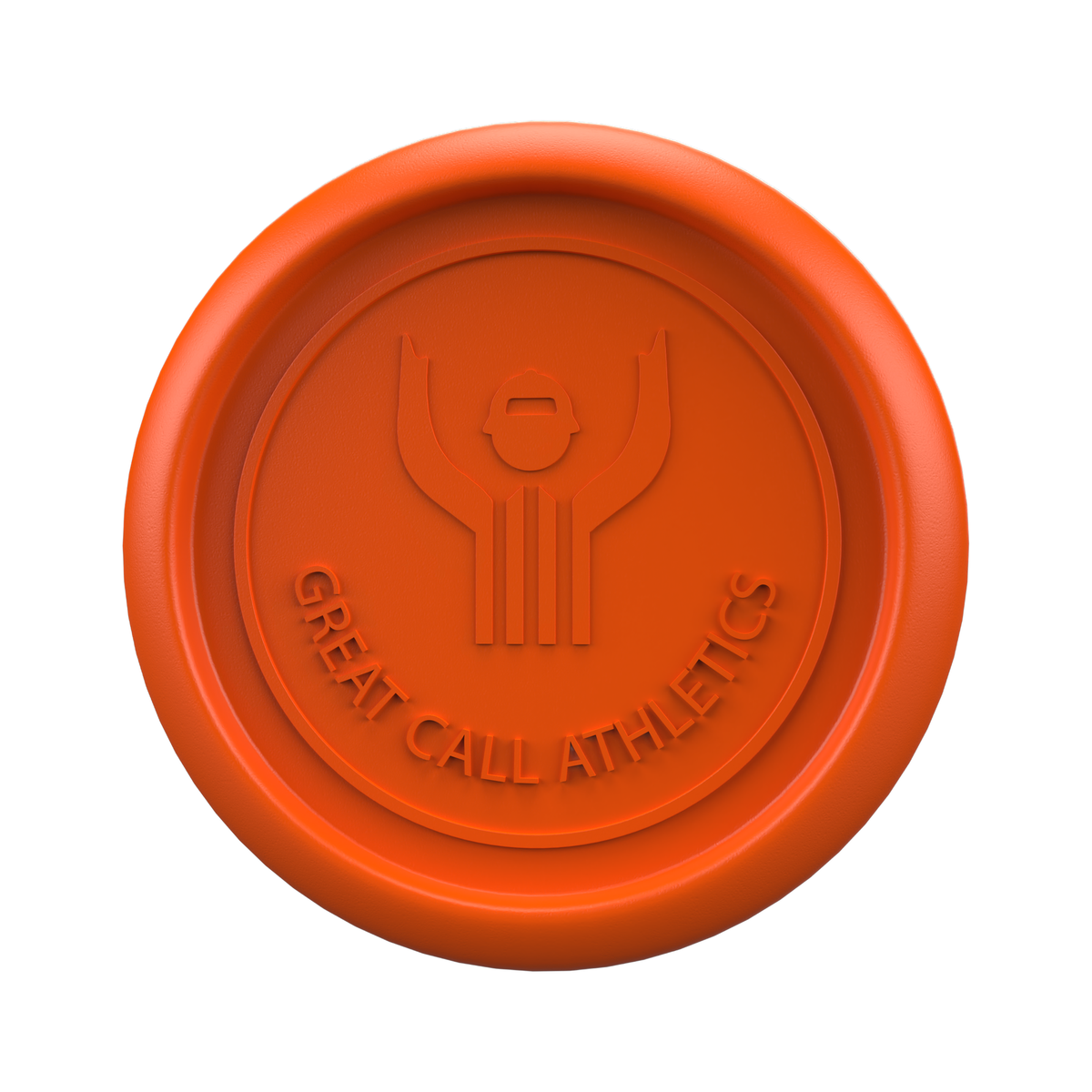 Great Call Athletics Pro Lacrosse Butt End Cap Orange - 391704_OR_3