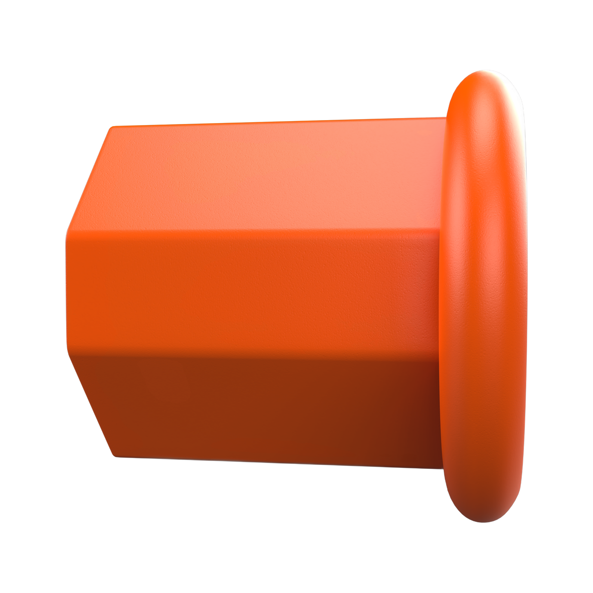 Great Call Athletics Pro Lacrosse Butt End Cap Orange - 391704_OR_4