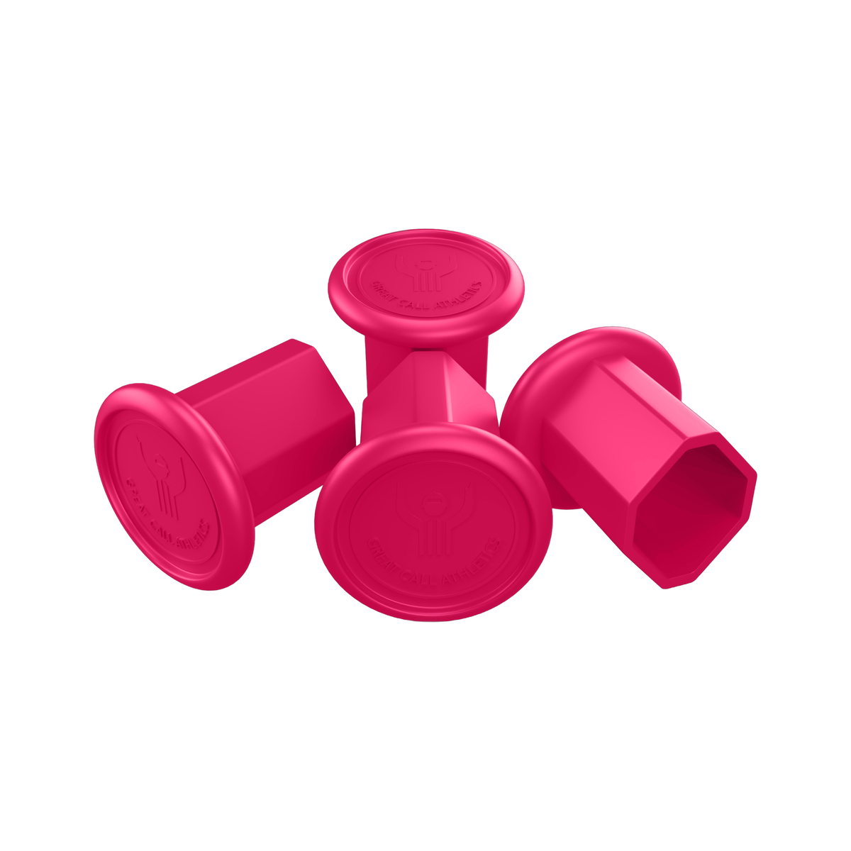 Great Call Athletics Pro Lacrosse Butt End Cap Pink - 391704_PK_1