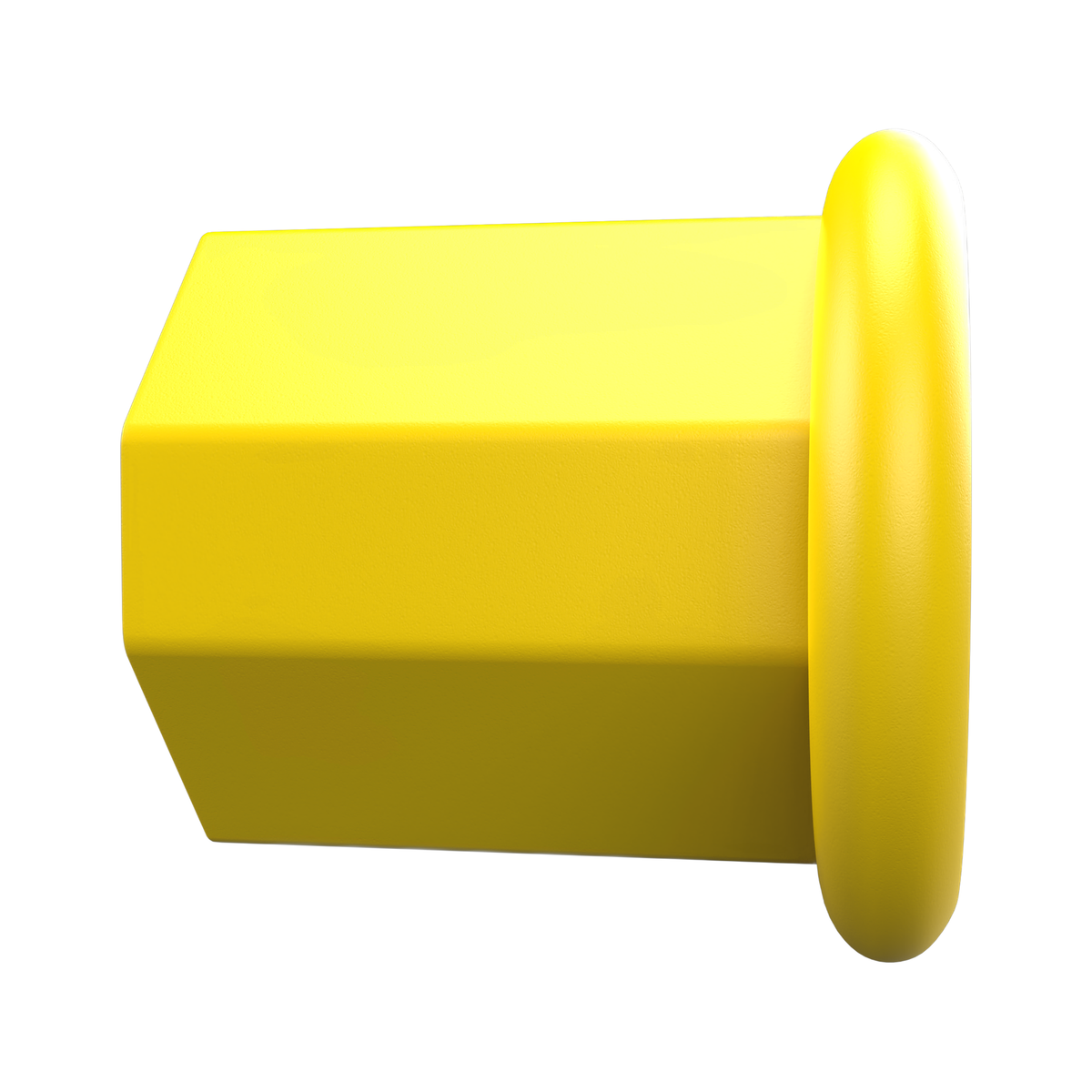 Great Call Athletics Pro Lacrosse Butt End Cap Yellow - 391704_YE_4