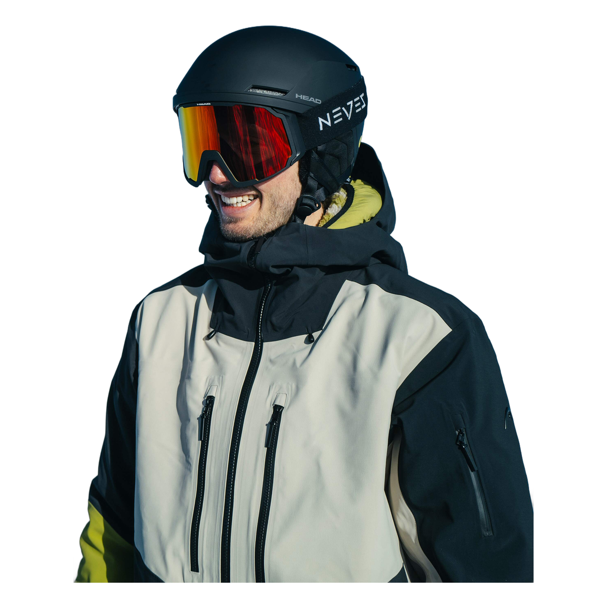 Head NEVES red LTD Ski & Snowboard Goggles - official product view