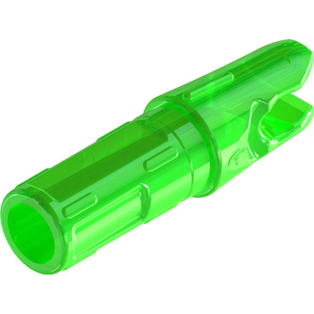 Gold Tip Accu-Lite Nocks in Green - Front View