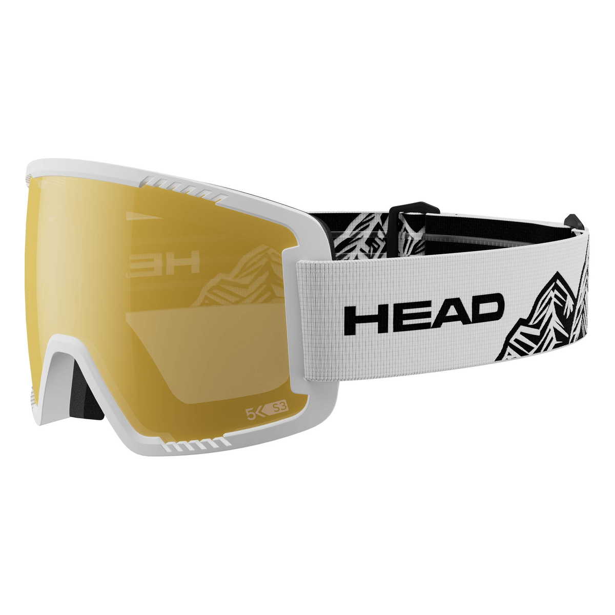 Head CONTEX PRO 5K gold white Ski & Snowboard Goggles - official product view