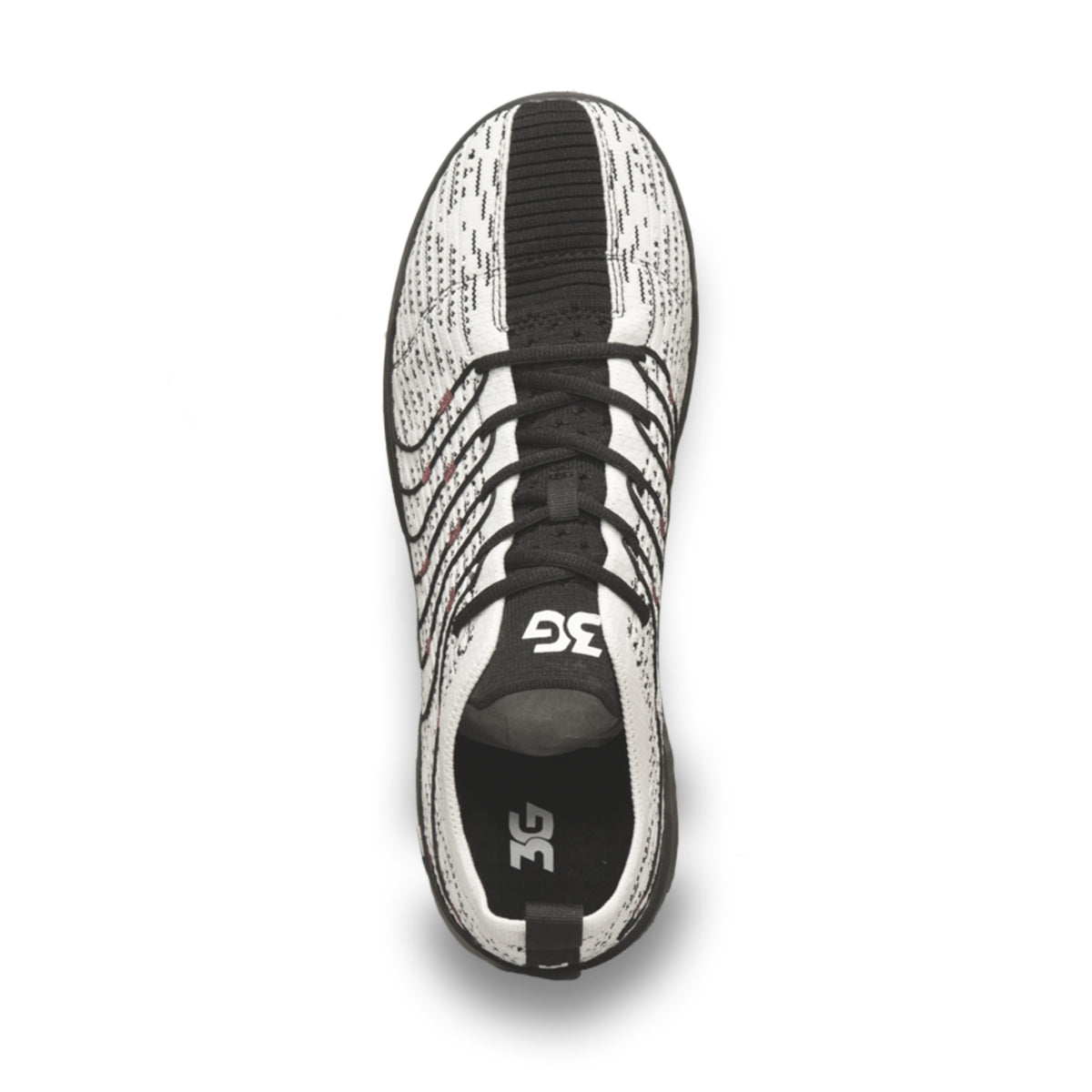 3G Men’s Ascent II White Black Right Hand Bowling Shoes