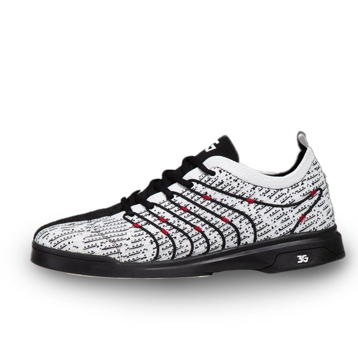 3G Men’s Ascent II White Black Right Hand Bowling Shoes