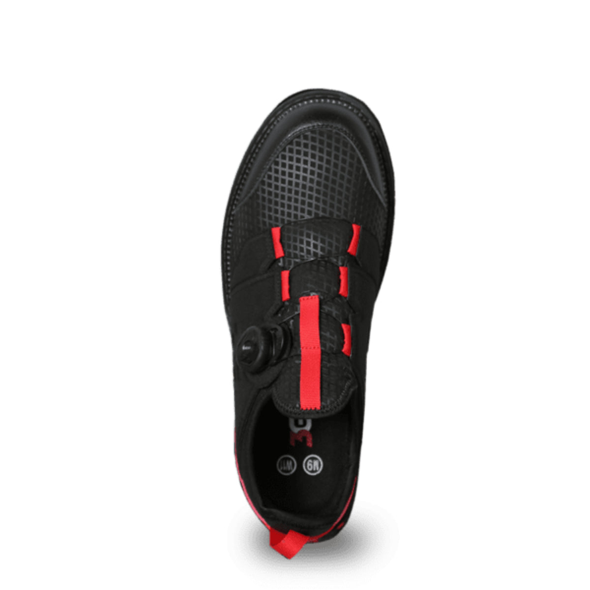 3G Men’s Speed Dial Black Red Right Hand Bowling Shoes