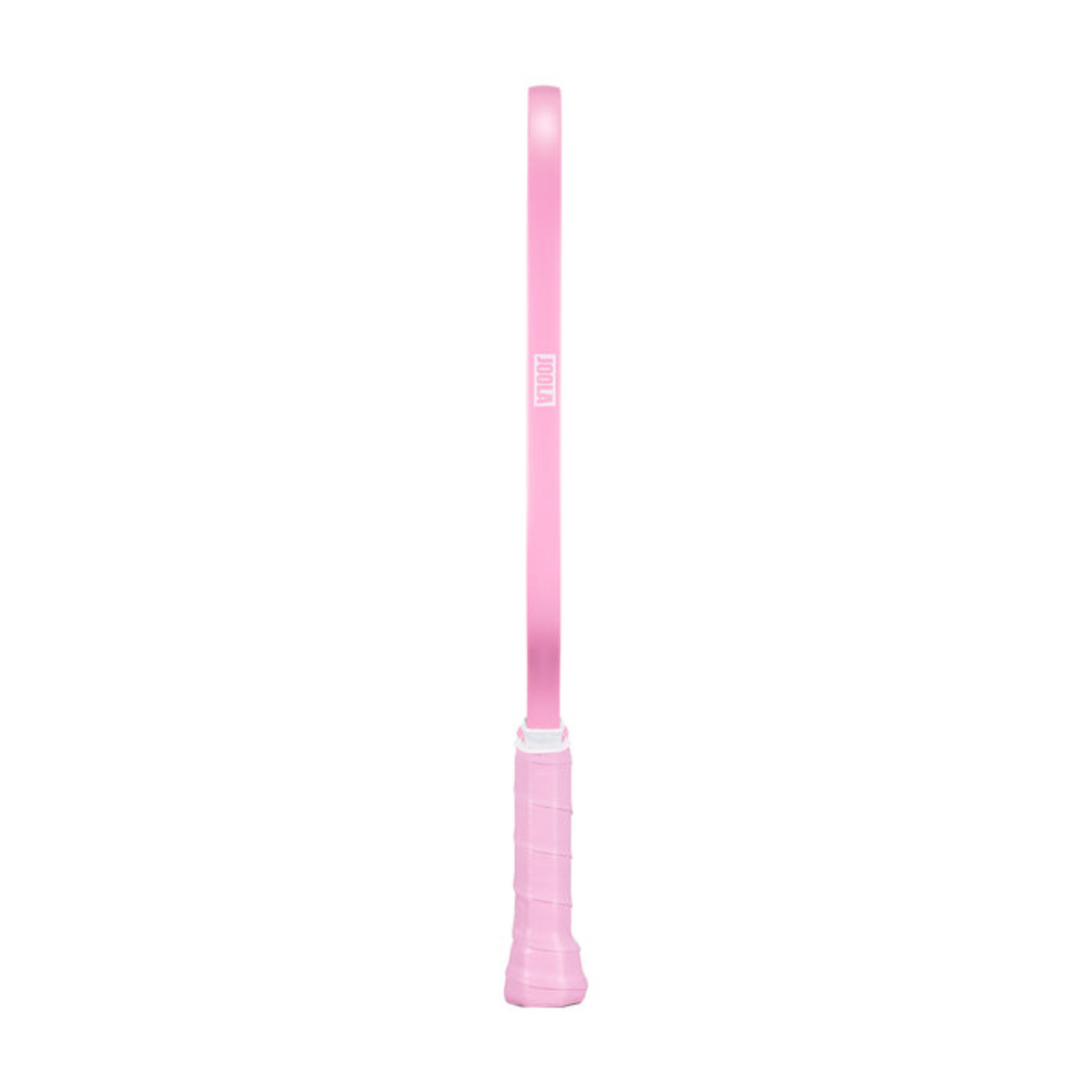 Pink baseball bat with gradient design on a white background