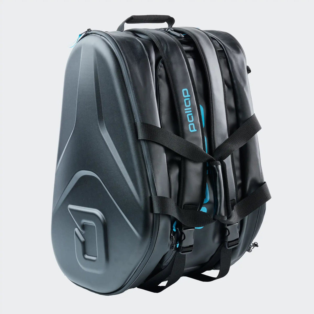 Pallap Racket Team Bag Black Cyan Blue - view 3