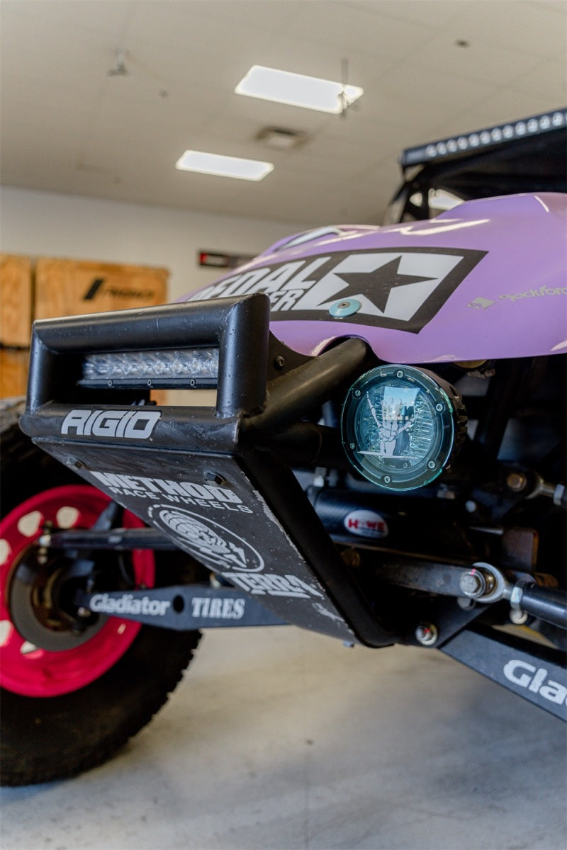 Rigid Industries x SHREDDY 360-Series 6in Lights w/Wt Bcklght (2) + 6 Covers (2 Pink/2 Teal/2 Blk) - View 7