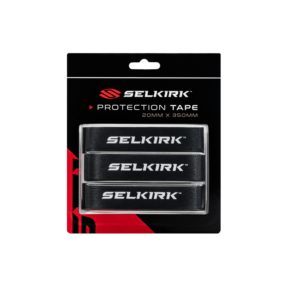 Selkirk Pickleball Paddle Protective Edge Guard Tape 20mm / Black