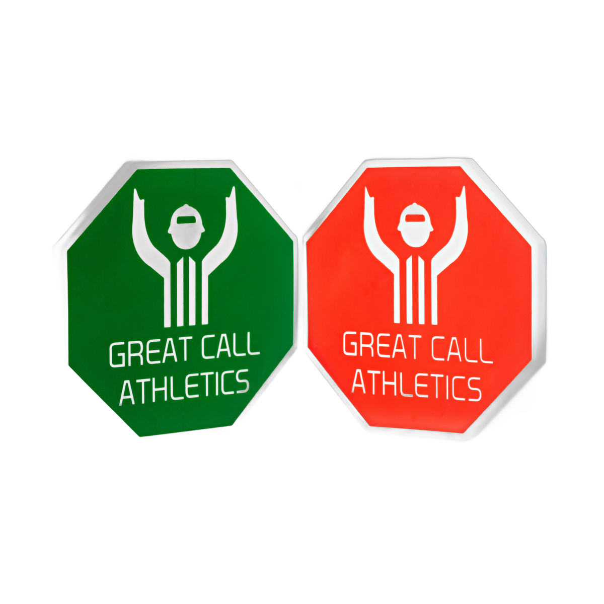Great Call Athletics Double Sided Pliable Red  Green Flip Disc