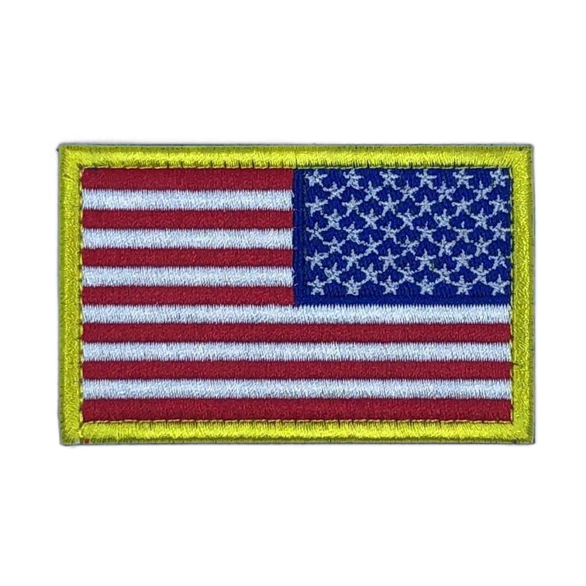 Great Call Athletics USA American Flag REVERSE Patch 2 x 3 Hook And Loop Military Tactical Choice of Flag