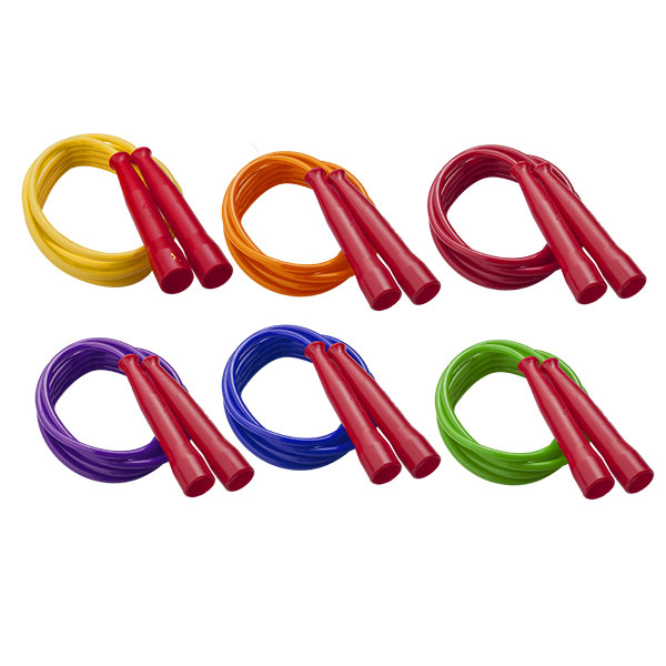 Champion Sports Licorice Speed Rope in 7 ft - Front View